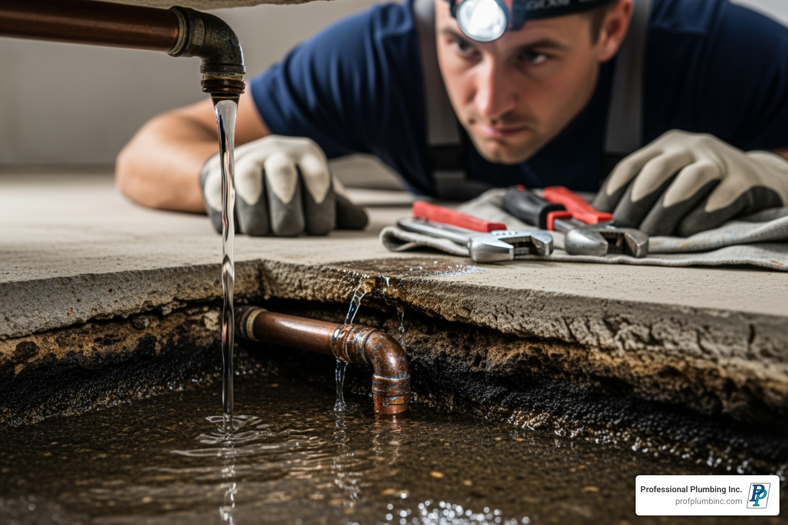 Slab Leak Detection and Repair Orange County